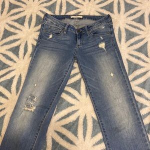 Bullhead Black Distressed Jeans